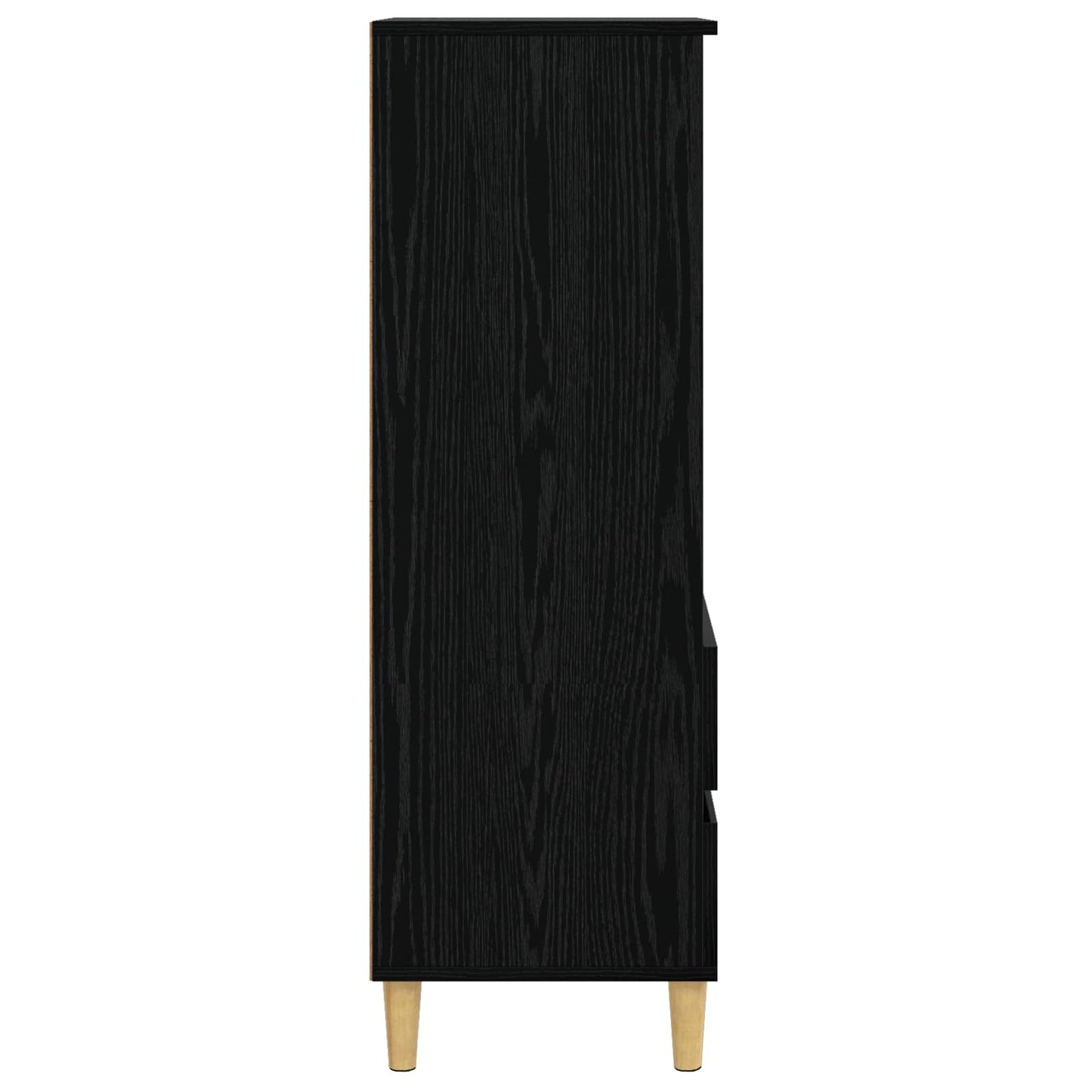Magasfiú Fekete Tölgy 40 x 36 x 110 cm Szerelt Fa
