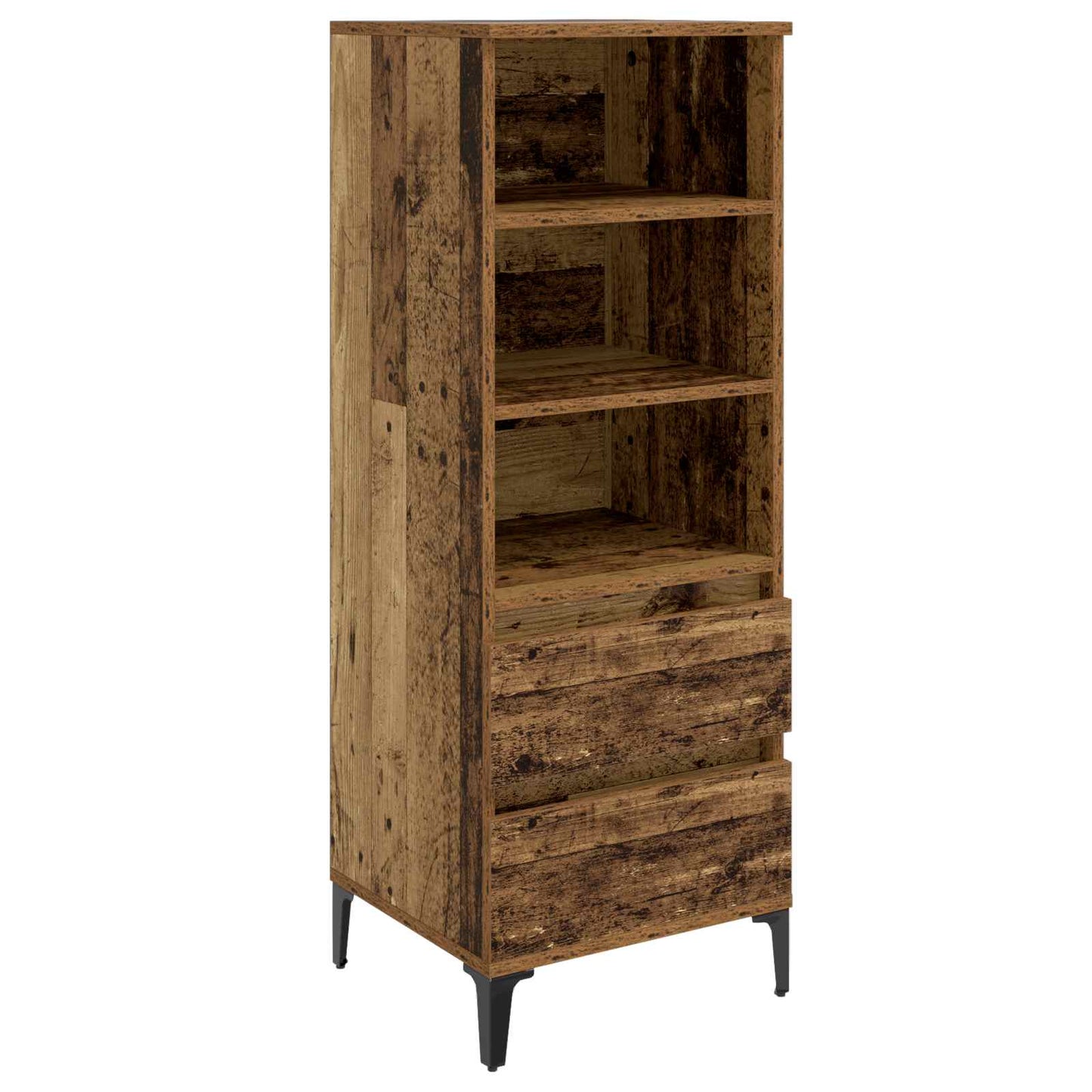 Magasfiú Antik Fa 40 x 36 x 110 cm Szerelt Fa