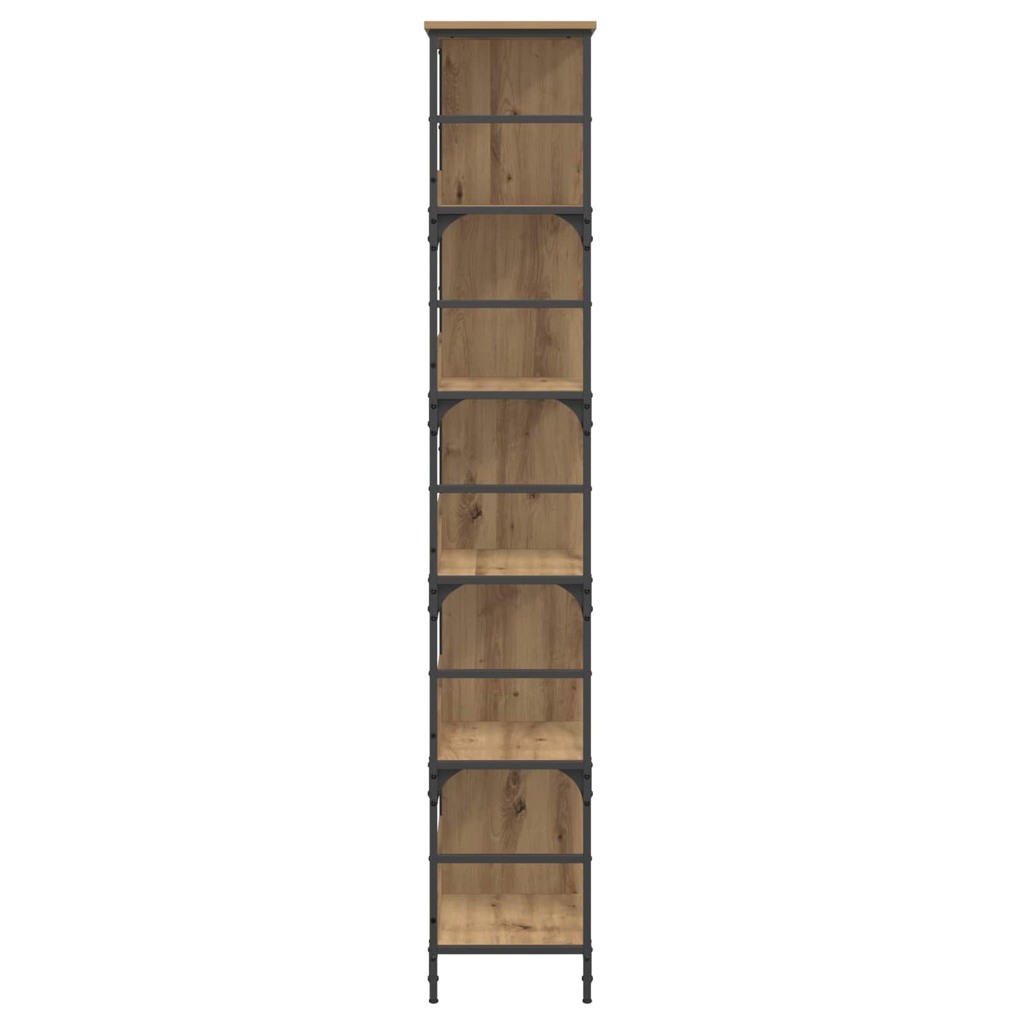 Könyvespolc 4 szintes 78,5 x 33 x 188,5 cm fém PB