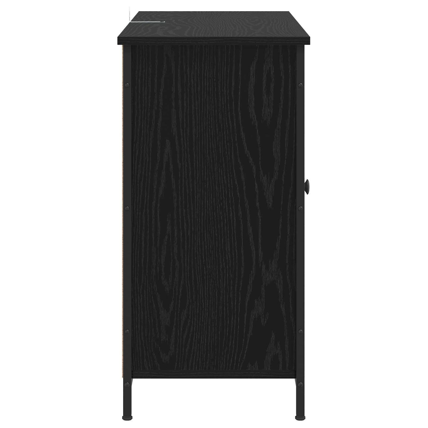 Széf Fekete Tölgy 100 x 35 x 70 cm Szerelt Fa