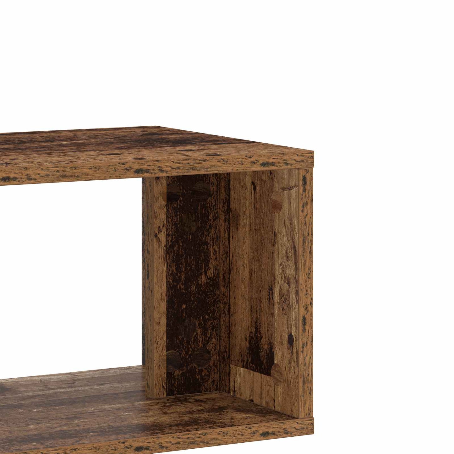 TV szekrény 100 x 30 x 50 cm Antik Fa Szerelt Fa