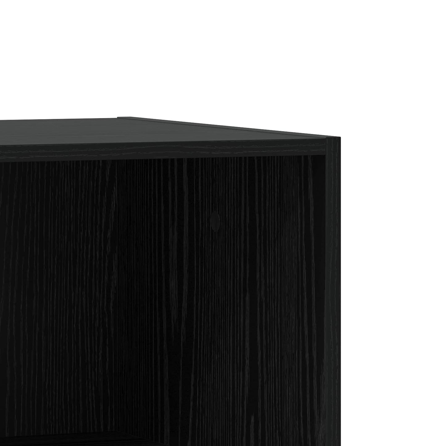 Ruhásszekrény polcokkal Fekete tölgy 77 x 48 x 102 cm PB