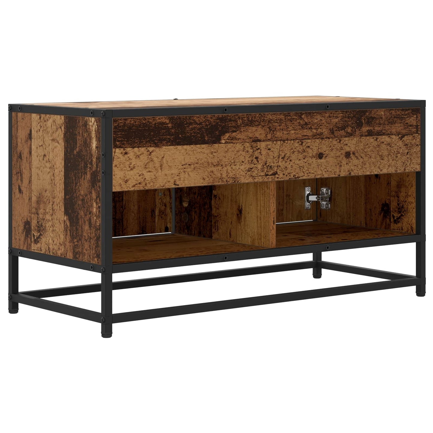 TV szekrény 80 x 34,5 x 40 cm Antik Fa Szerelt Fa