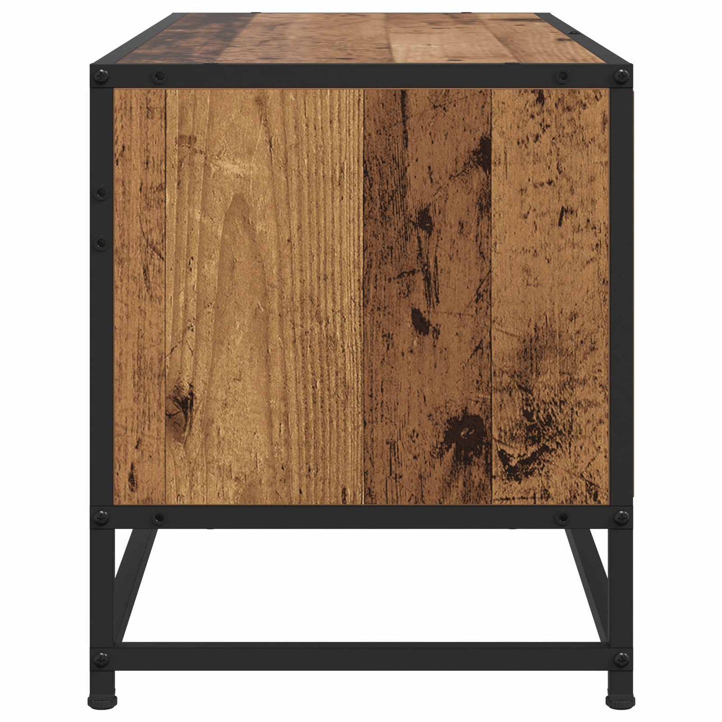 TV szekrény 80 x 34,5 x 40 cm Antik Fa Szerelt Fa
