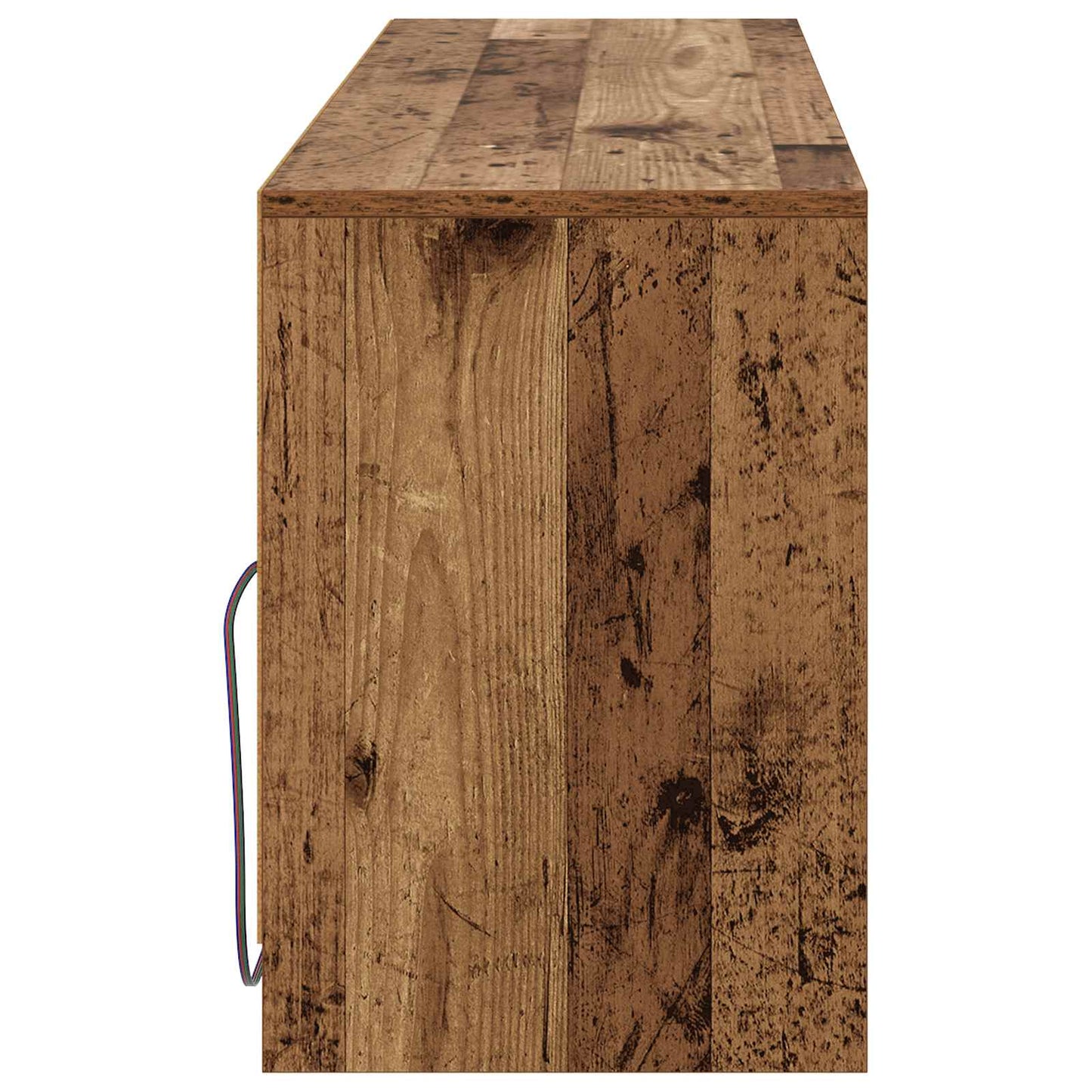 TV szekrény 100 x 34 x 50 cm Antik Fa Szerelt Fa
