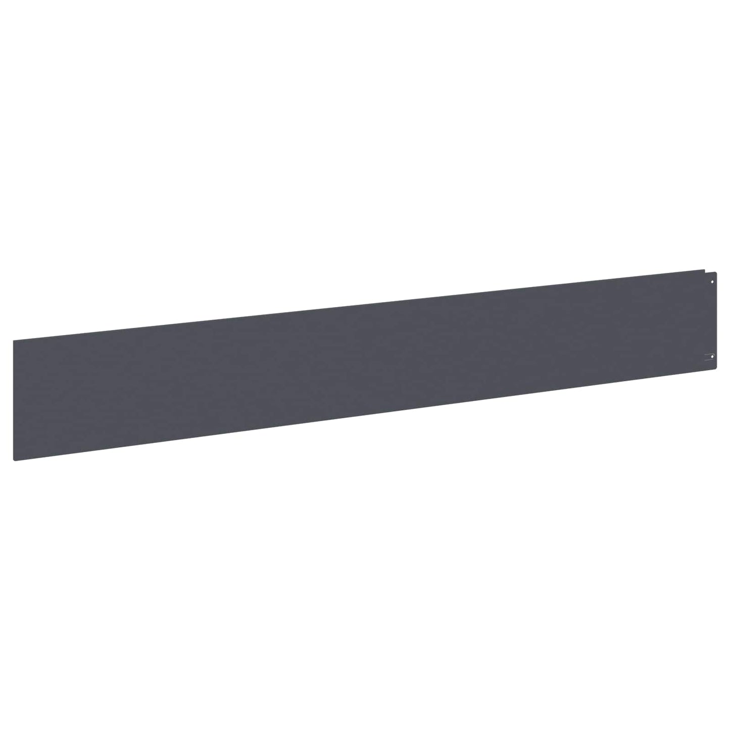 Fűszegélyezés 30 db 100 x 15 cm Acél Antracitszürke