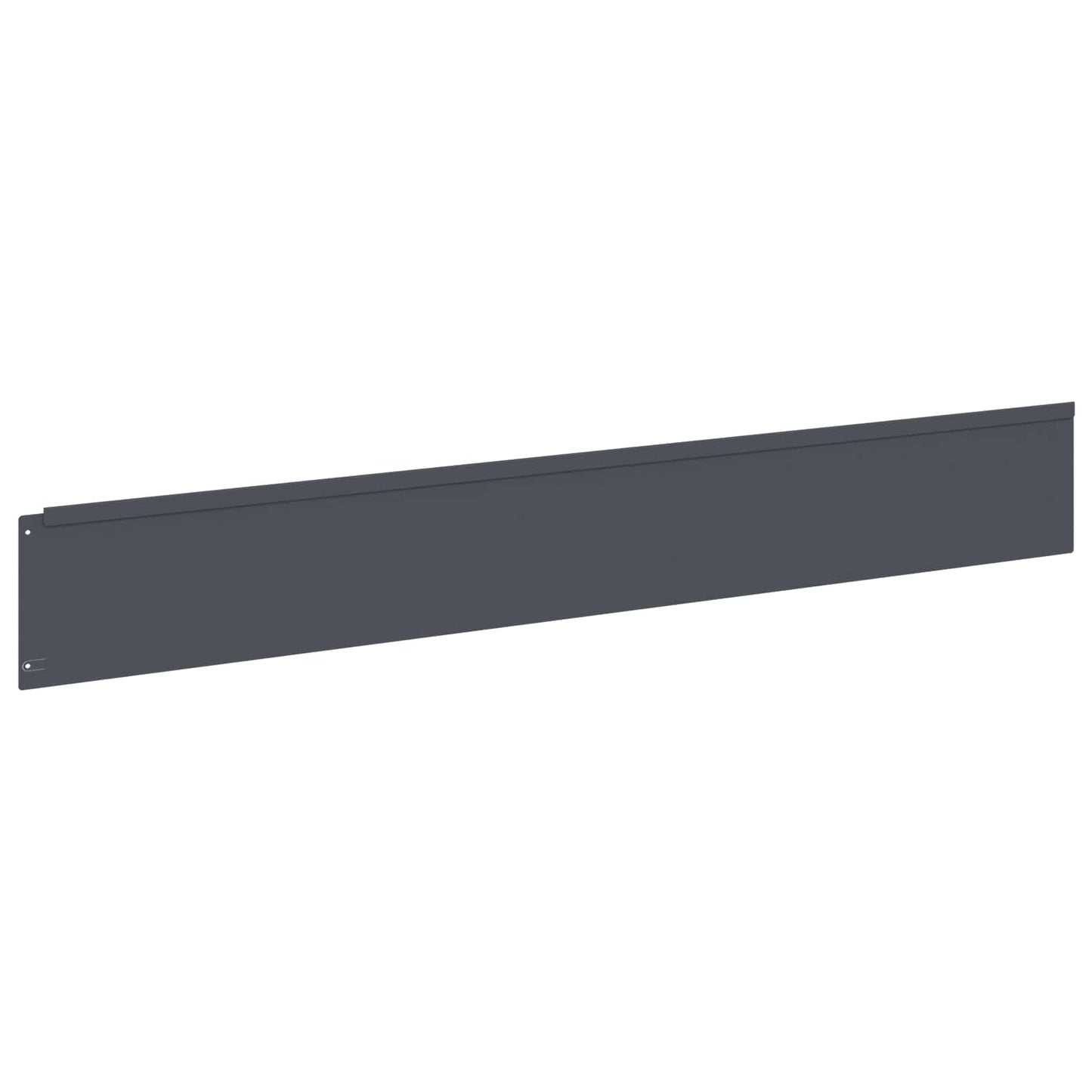 Fűszegélyezés 30 db 100 x 15 cm Acél Antracitszürke