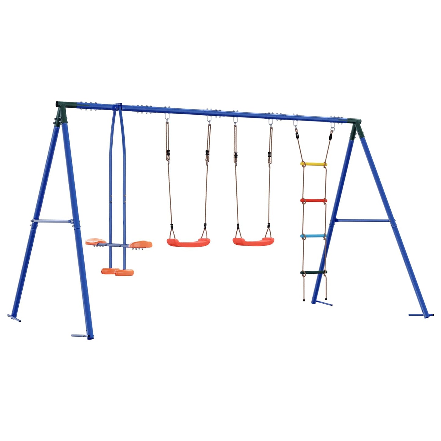 Kültéri Hinta Szett Sokszínű 330 x 185 x 185 cm Acél és PE