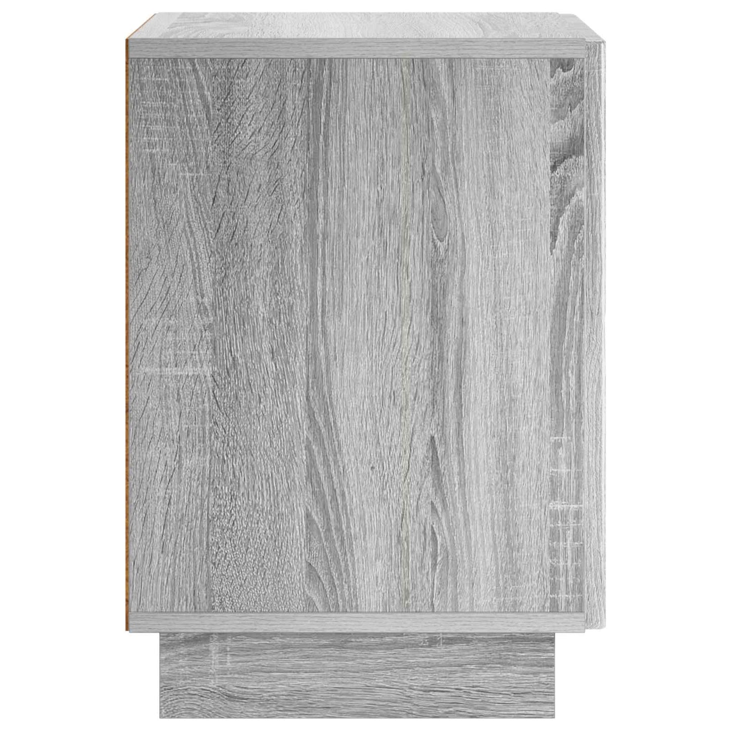 Éjjeliszekrény 2 pcs Szürke Sonoma 33,5 x 34,5 x 50 cm