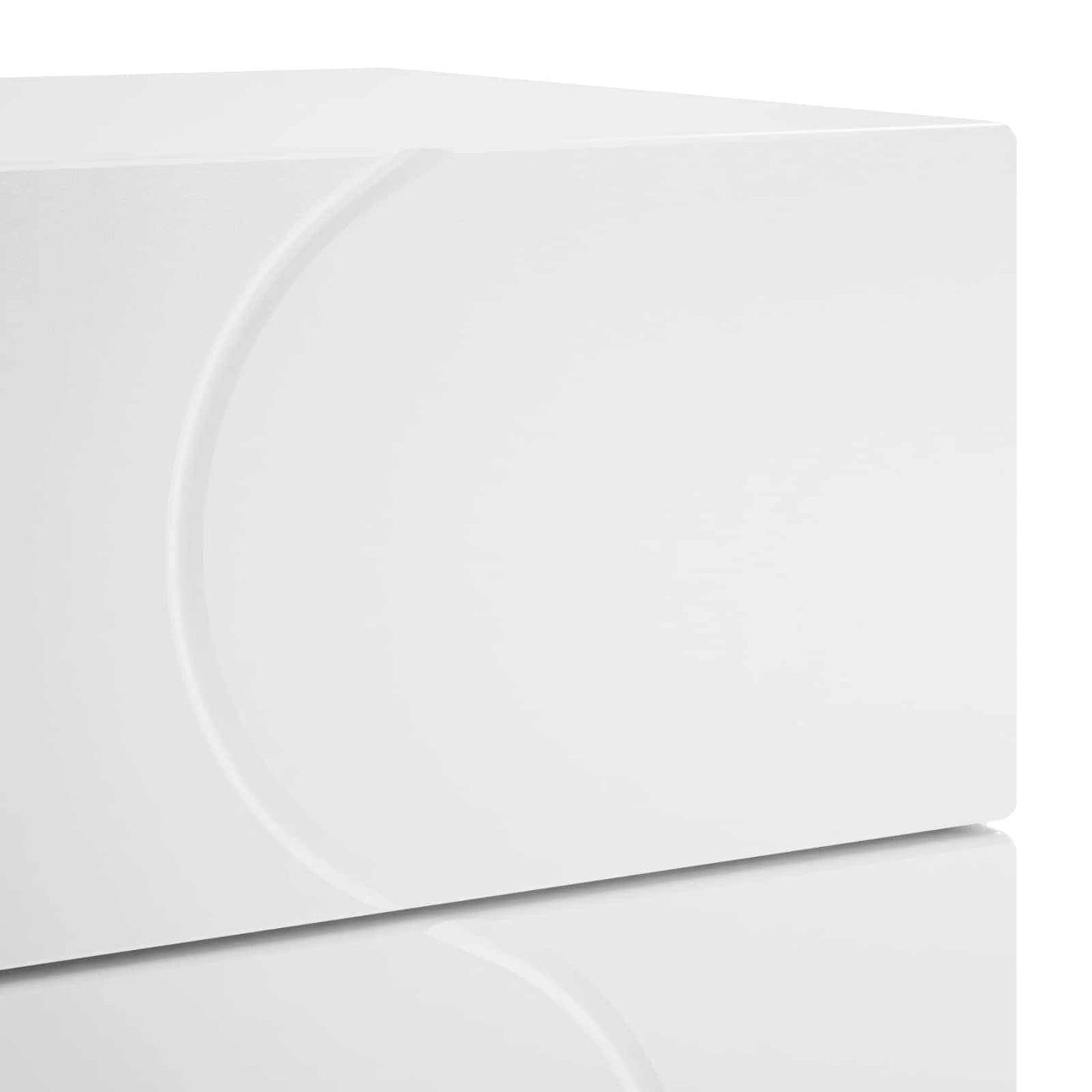 Éjjeliszekrény 2 pcs Fehér 33,5 x 34,5 x 60 cm Szerelt Fa