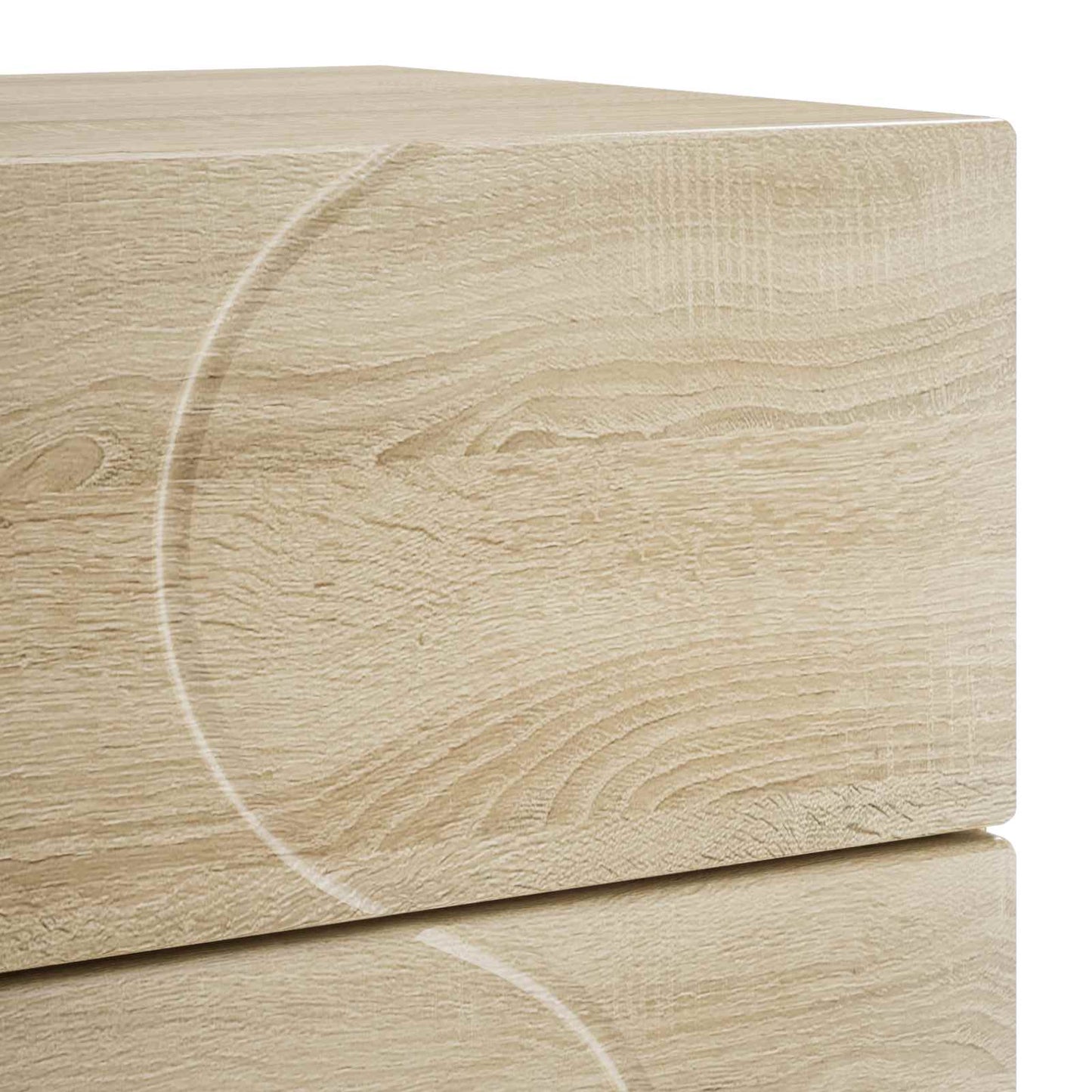 Éjjeliszekrény 2 pcs Sonoma Tölgy 33,5 x 34,5 x 60 cm