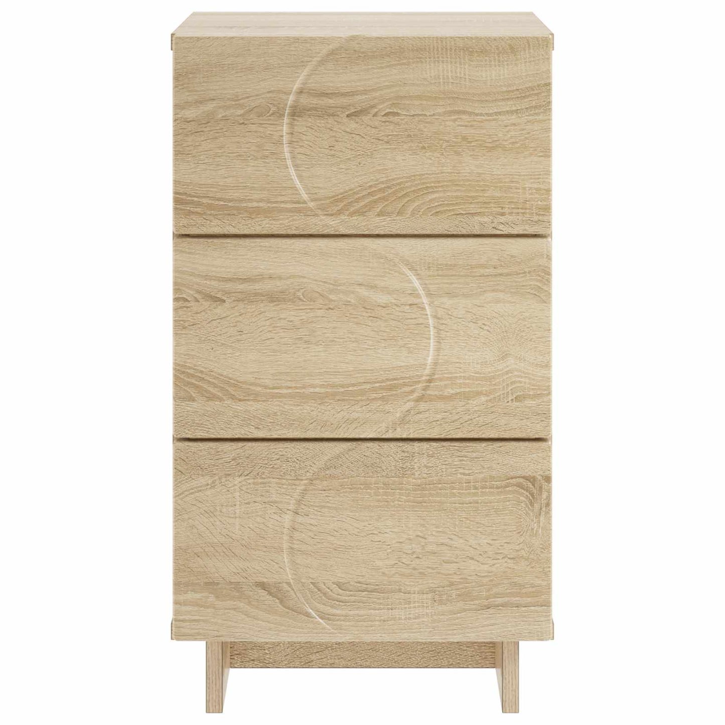 Éjjeliszekrény 2 pcs Sonoma Tölgy 33,5 x 34,5 x 60 cm