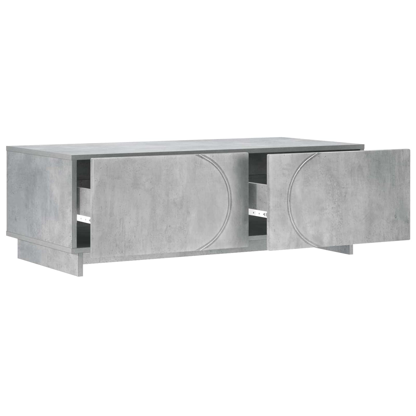 Dohányzóasztal Betonszürke 102 x 50,5 x 35 cm Bútorlap