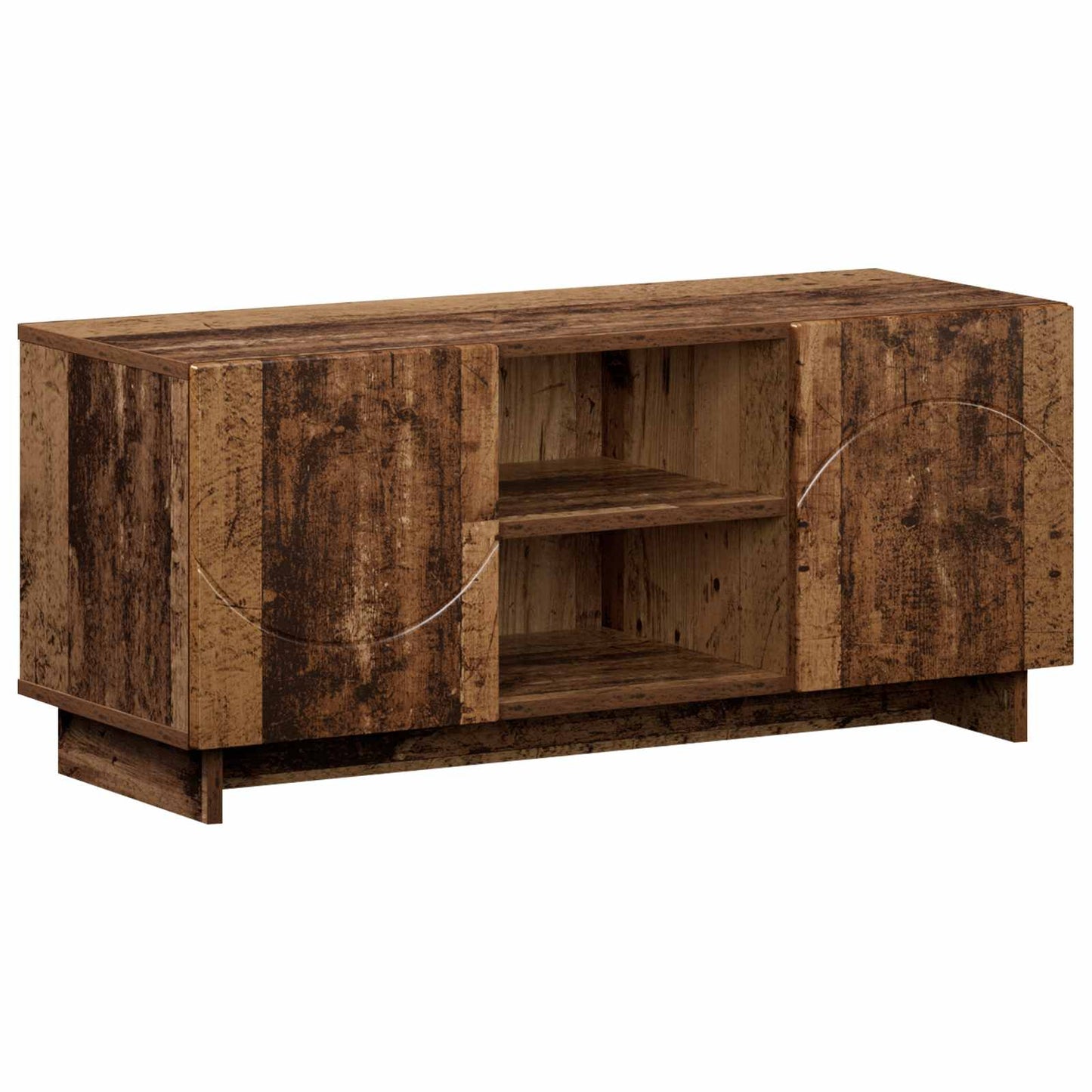 TV állvány 90 x 34.5 x 40 cm Antik Fa Szerelt Fa