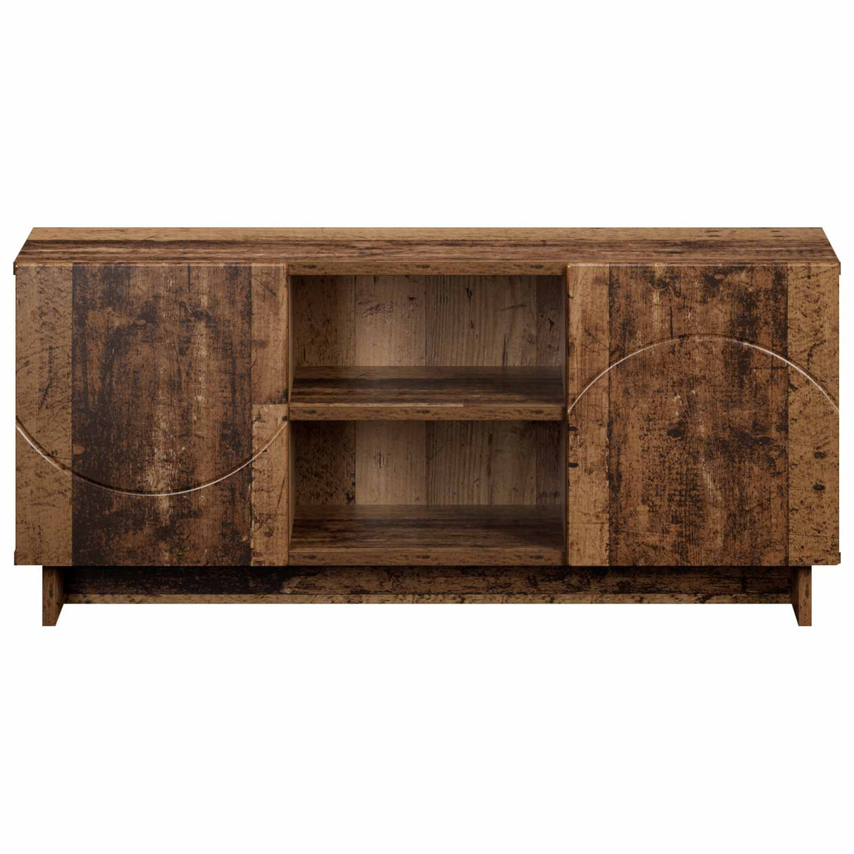 TV állvány 90 x 34.5 x 40 cm Antik Fa Szerelt Fa