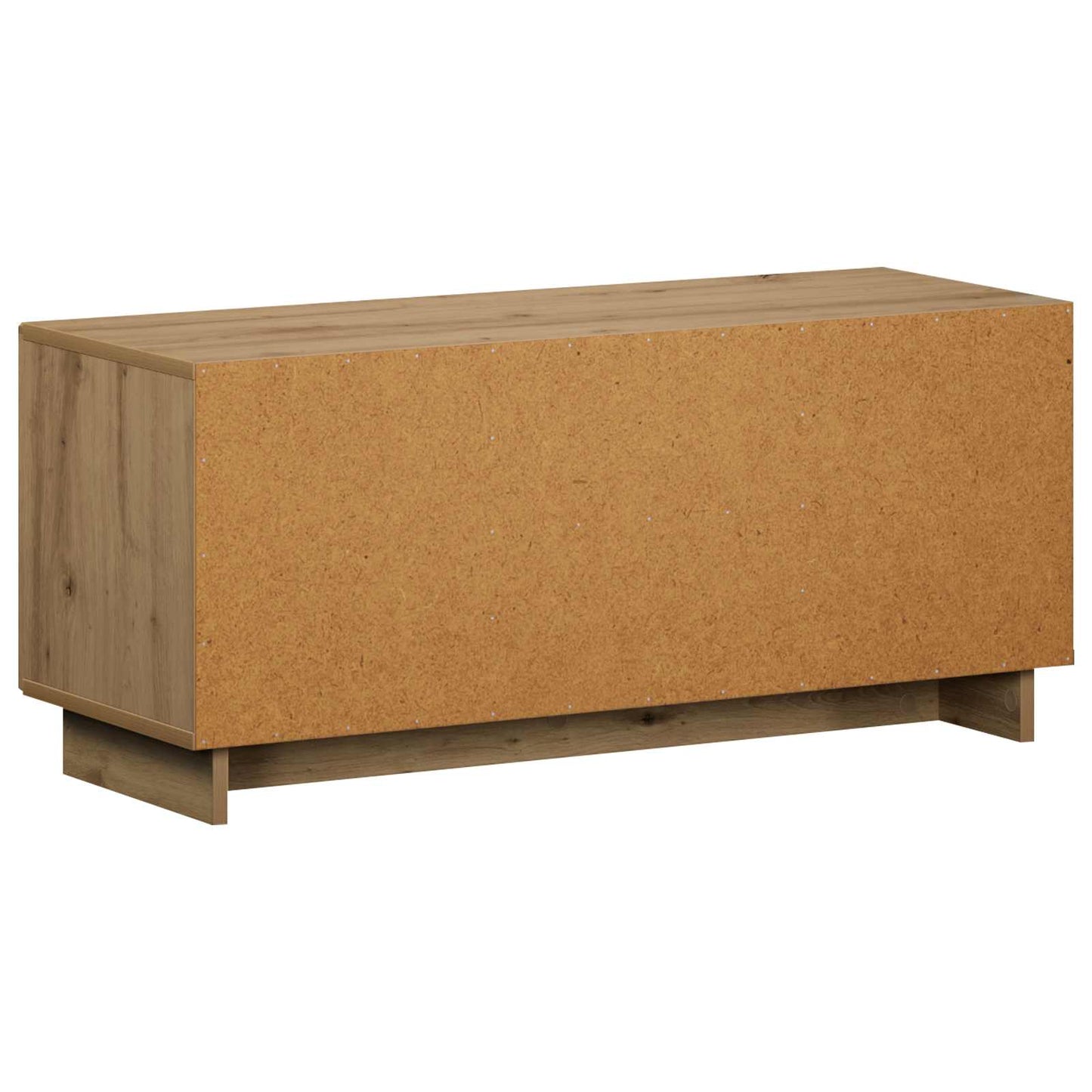 TV állvány 90 x 34.5 x 40 cm Kézműves Tölgy Szerelt Fa