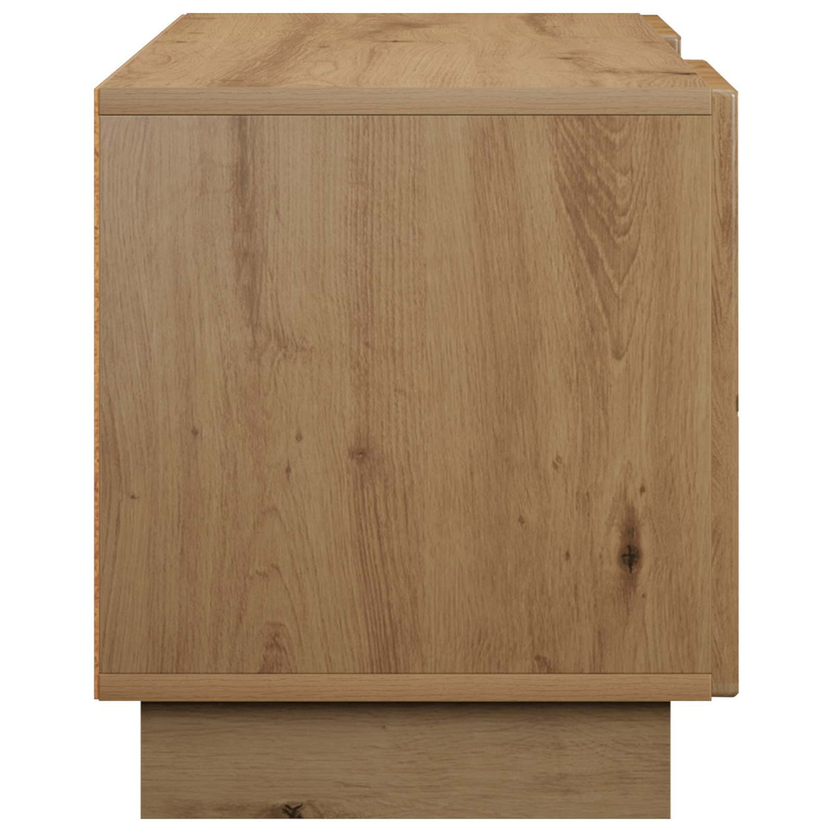 TV állvány 90 x 34.5 x 40 cm Kézműves Tölgy Szerelt Fa