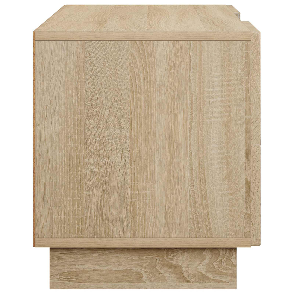 TV állvány 140 x 34,5 x 40 cm Sonoma Tölgy Szerelt Fa