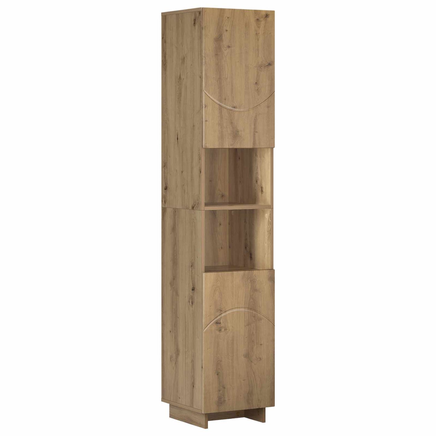 Fürdőszobaszekrény Kézműves Tölgy 36,5 x 38 x 180 cm Szerelt Fa