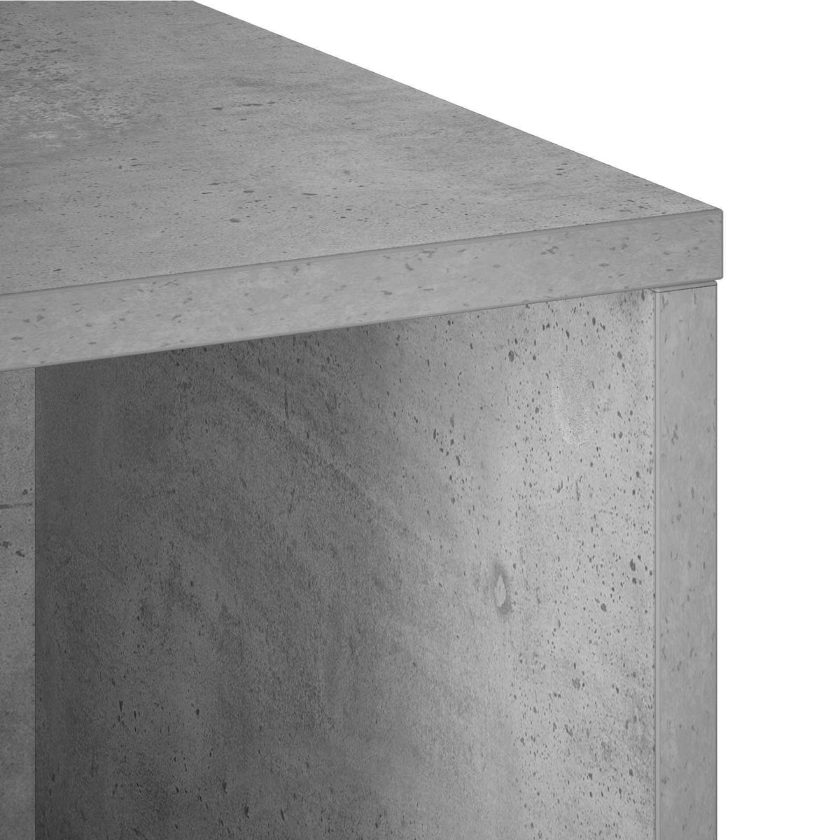 Fürdőszobai szekrény Betonszürke 36.5 x 38 x 95 cm Szerelt Fa