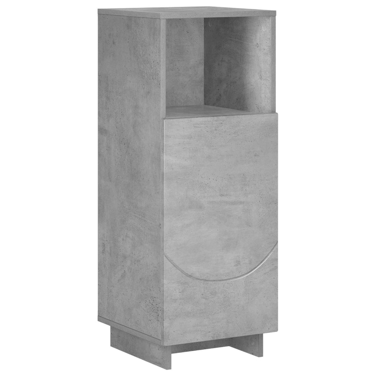 Fürdőszobai szekrény Betonszürke 36.5 x 38 x 95 cm Szerelt Fa