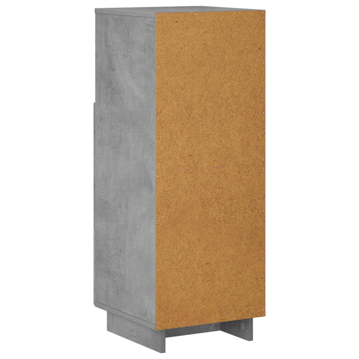 Fürdőszobai szekrény Betonszürke 36.5 x 38 x 95 cm Szerelt Fa