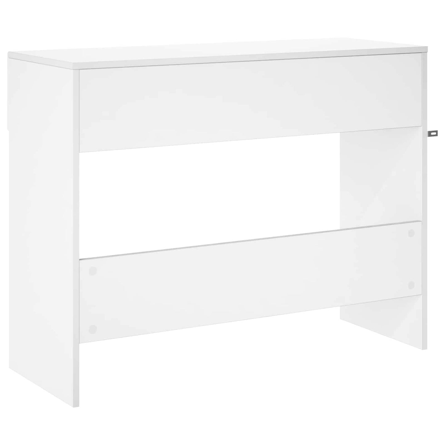 Konzolasztal Fehér 96,5 x 38 x 75 cm Szerelt Fa