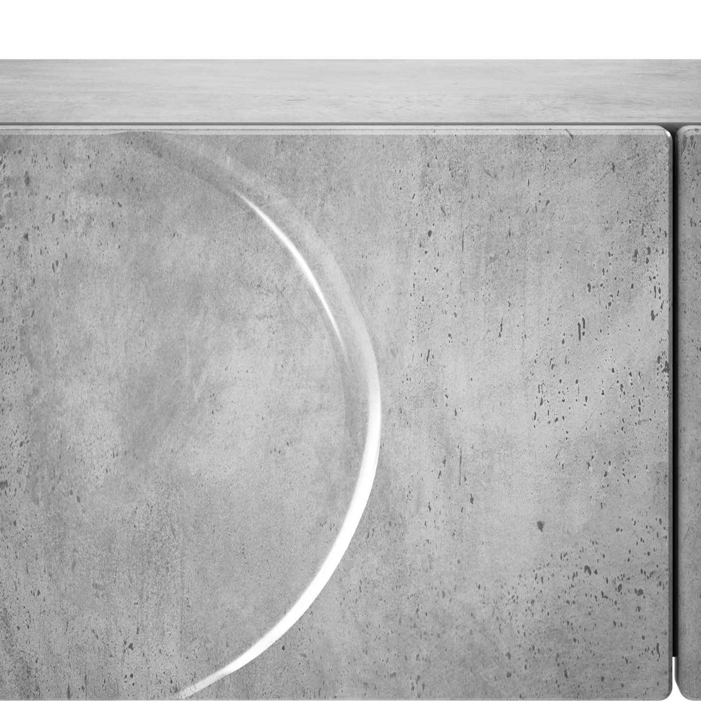 Konzolasztal Betonszürke 96,5 x 38 x 75 cm Szerelt Fa
