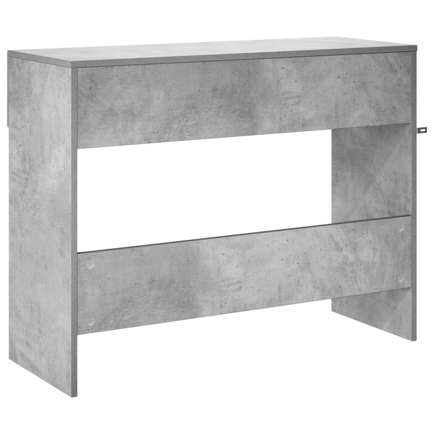 Konzolasztal Betonszürke 96,5 x 38 x 75 cm Szerelt Fa