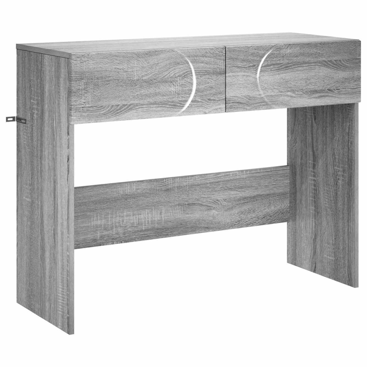 Konzolasztal Szürke Sonoma 96,5 x 38 x 75 cm Szerelt Fa