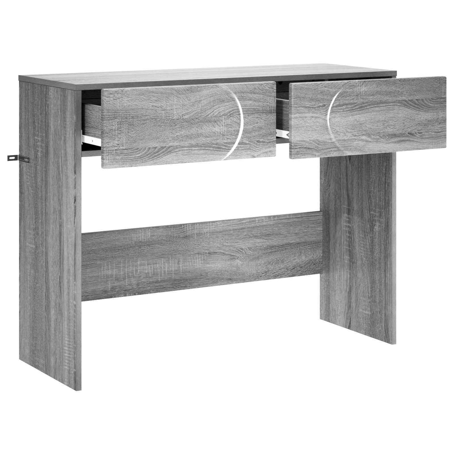 Konzolasztal Szürke Sonoma 96,5 x 38 x 75 cm Szerelt Fa
