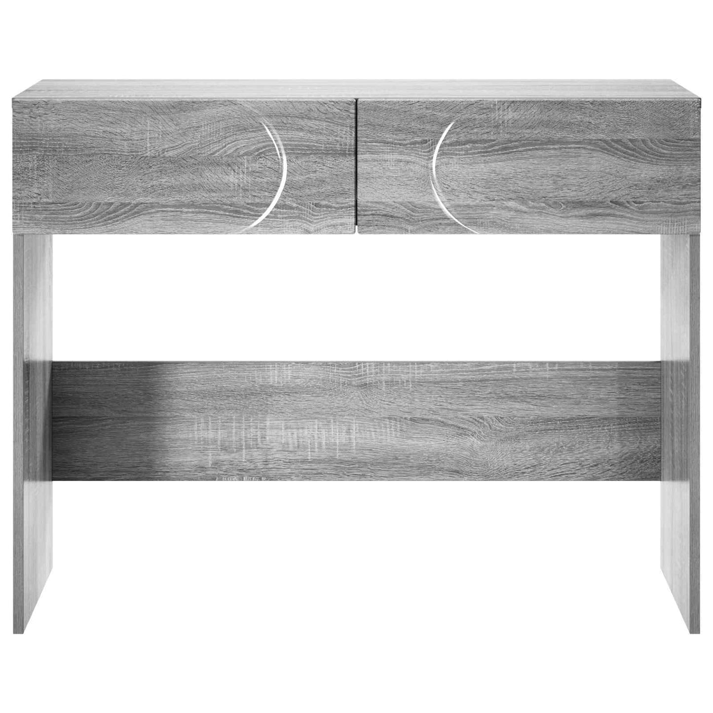 Konzolasztal Szürke Sonoma 96,5 x 38 x 75 cm Szerelt Fa