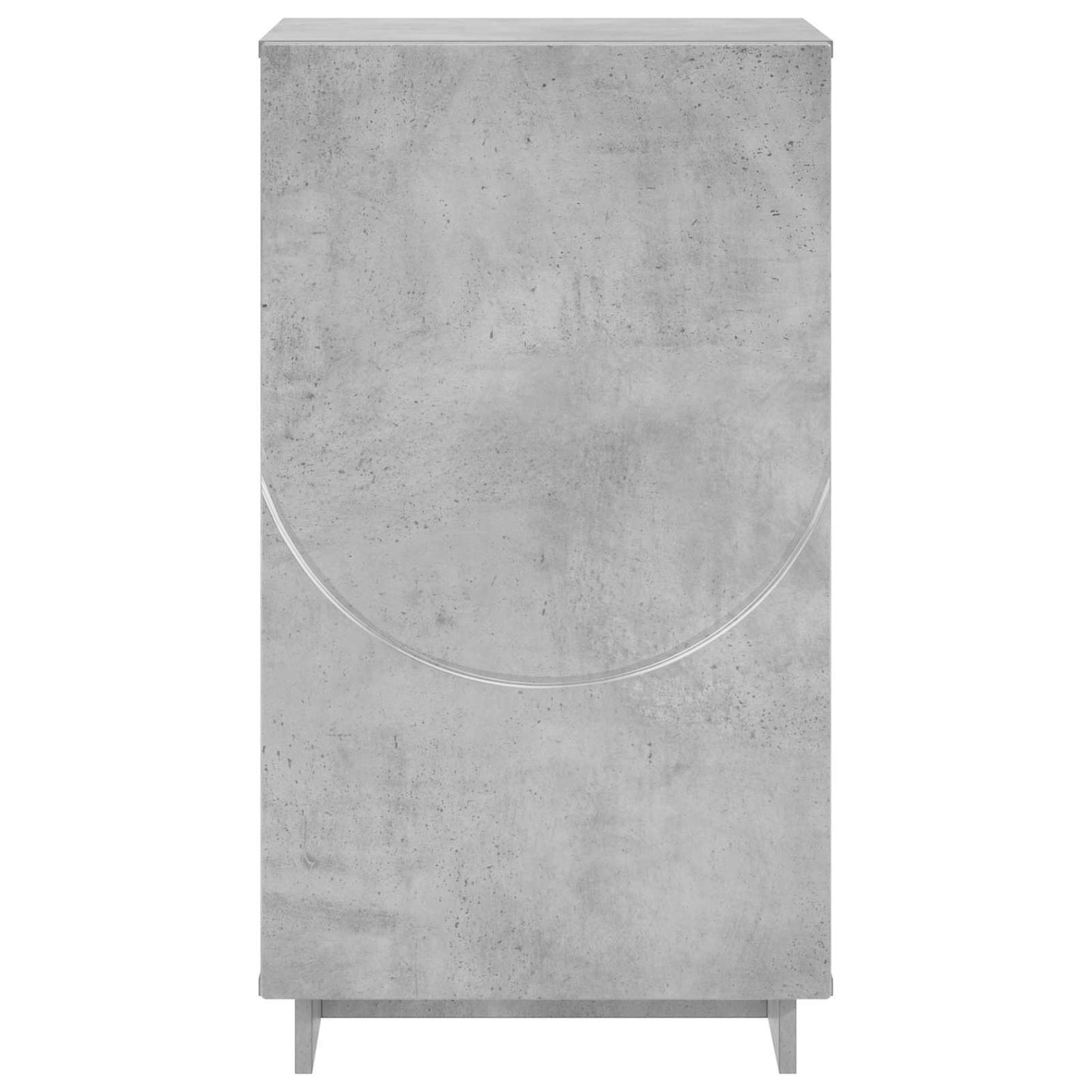 Cipőszekrény 48 x 38 x 87,5 cm Szerelt Fa Betonszürke