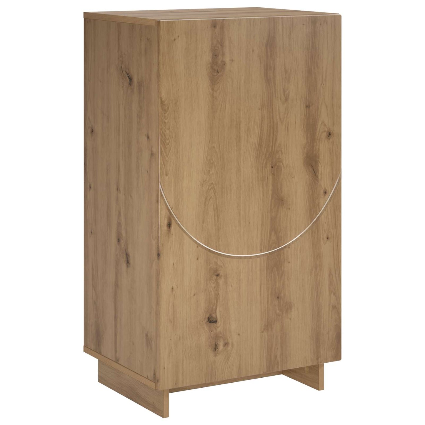 Cipőszekrény 48 x 38 x 87,5 cm Szerelt Fa Kézműves Tölgy