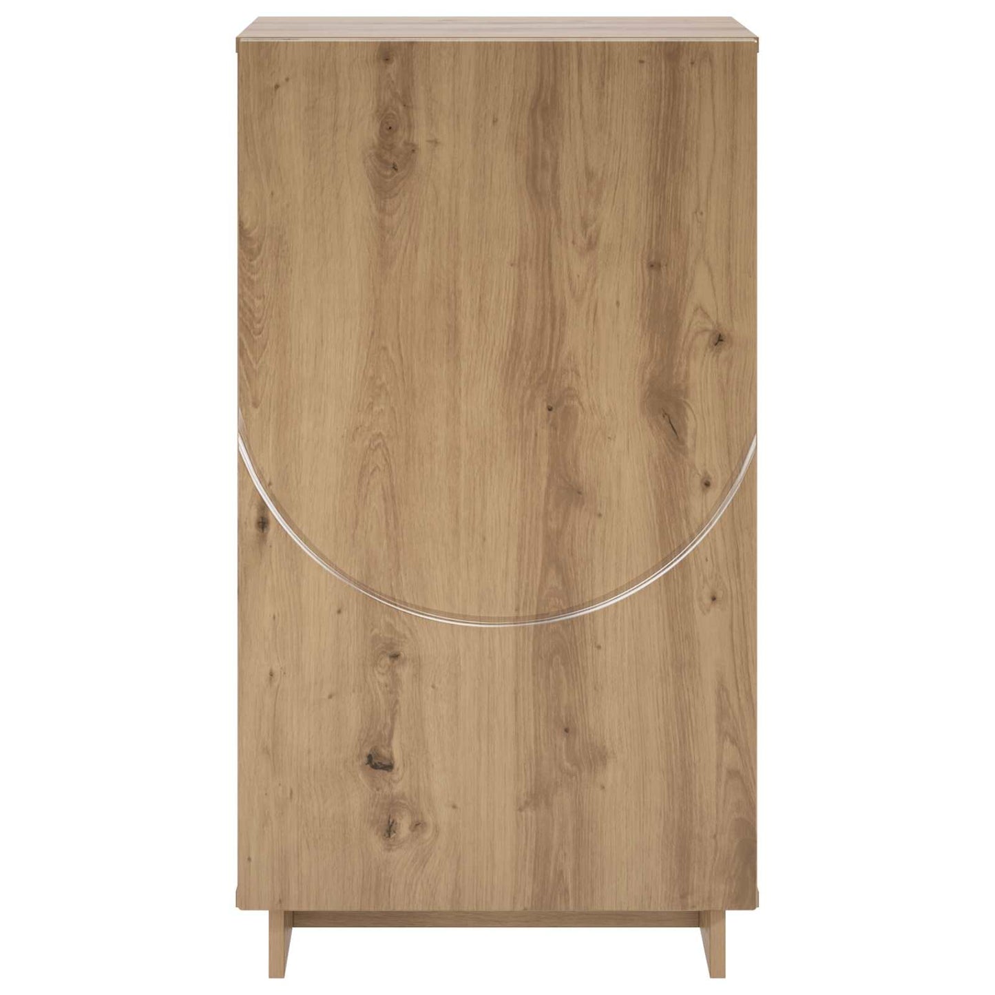 Cipőszekrény 48 x 38 x 87,5 cm Szerelt Fa Kézműves Tölgy