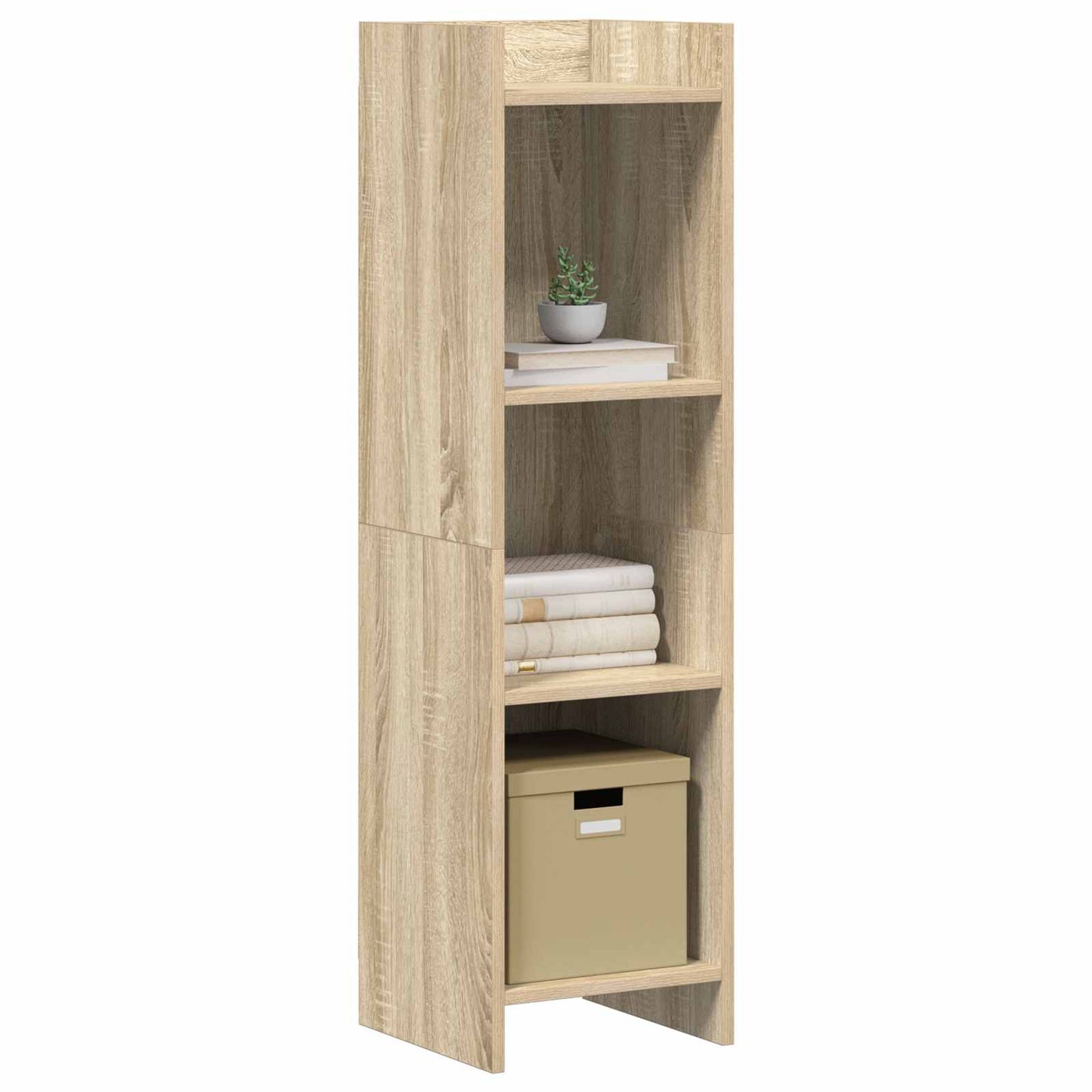Könyvszekrény Sonoma Tölgy 30 x 30 x 111 cm Szerelt Fa