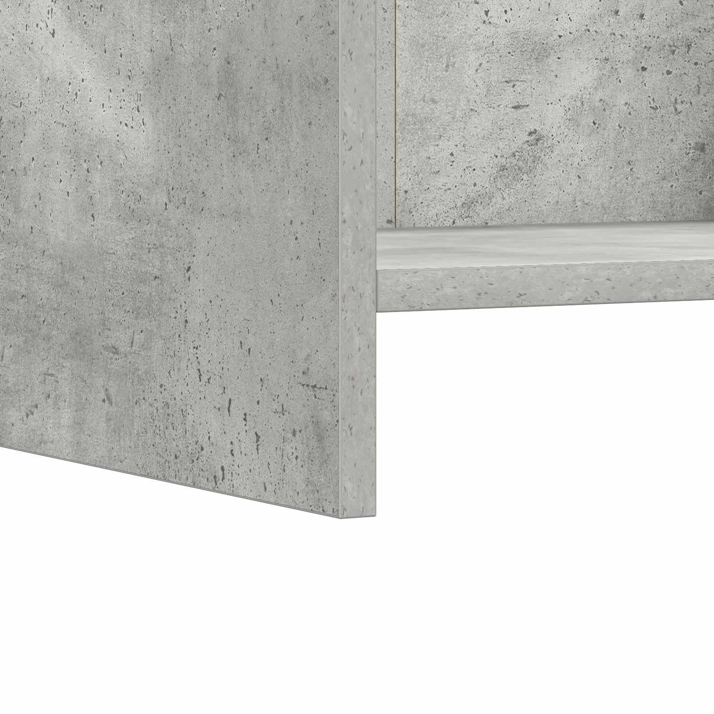 Könyvszekrény Beton Szürke 30 x 30 x 111 cm Szerelt Fa