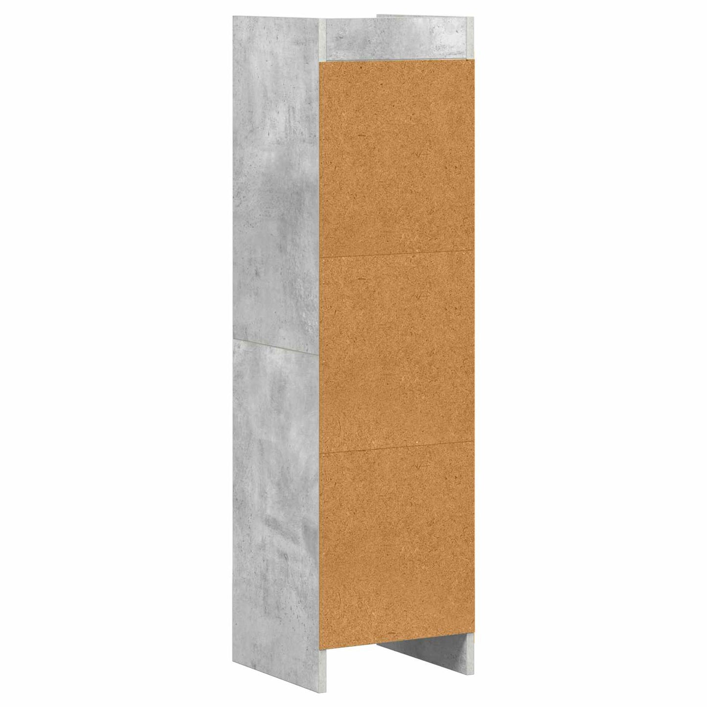 Könyvszekrény Beton Szürke 30 x 30 x 111 cm Szerelt Fa
