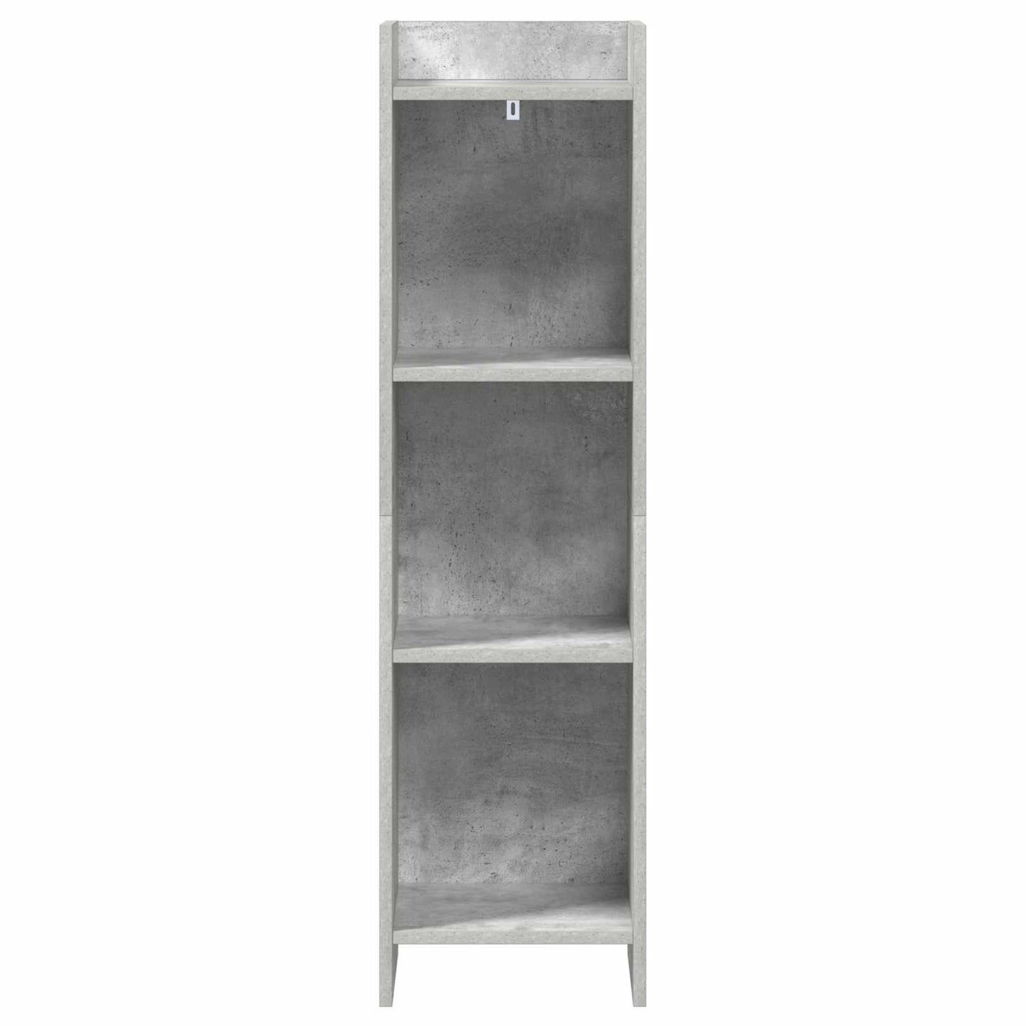 Könyvszekrény Beton Szürke 30 x 30 x 111 cm Szerelt Fa