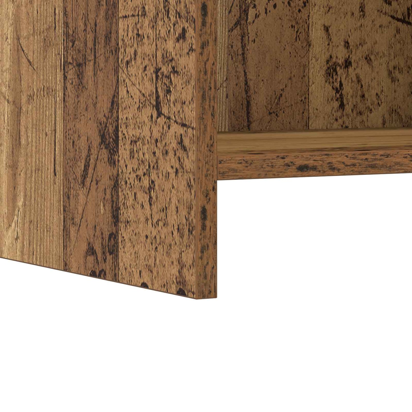 Könyvszekrény Antik Fa 30 x 30 x 111 cm Szerelt Fa