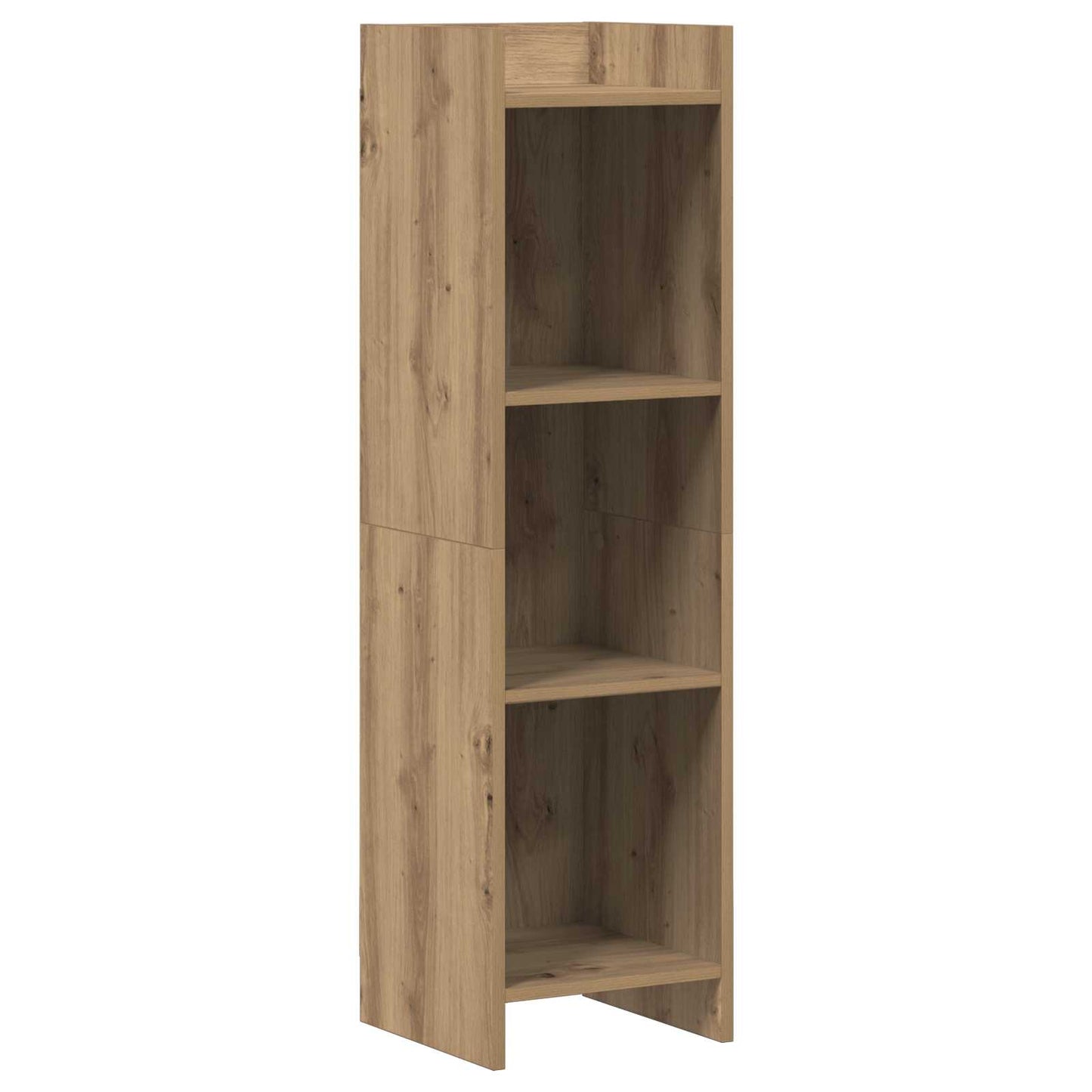 Könyvszekrény 3 szintes 30 x 30 x 111 cm Szerelt Fa