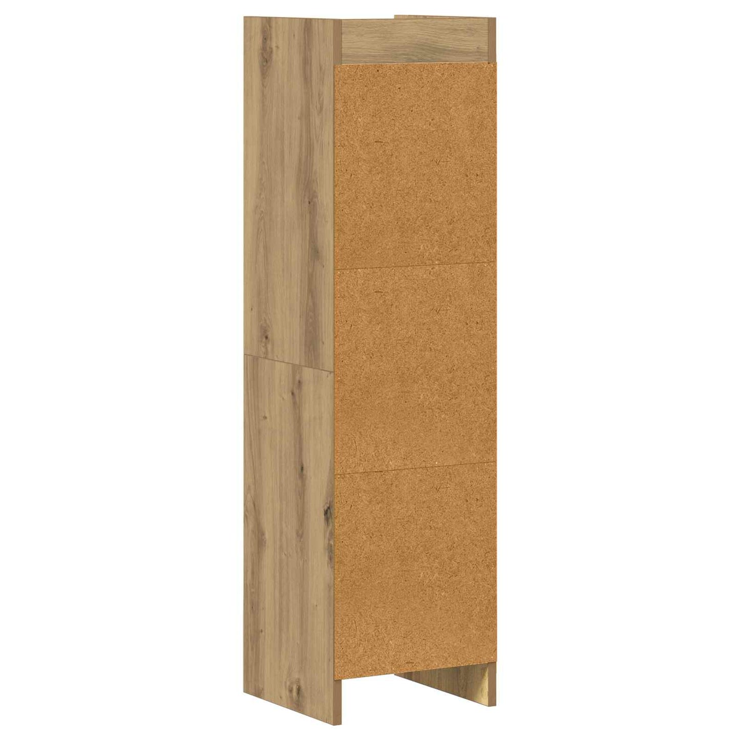 Könyvszekrény 3 szintes 30 x 30 x 111 cm Szerelt Fa