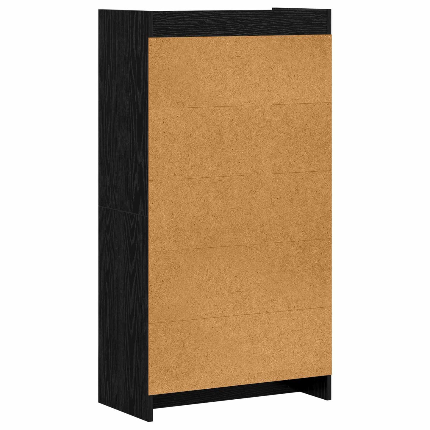 Könyvszekrény Fekete Tölgy 59 x 30 x 111 cm Szerelt Fa