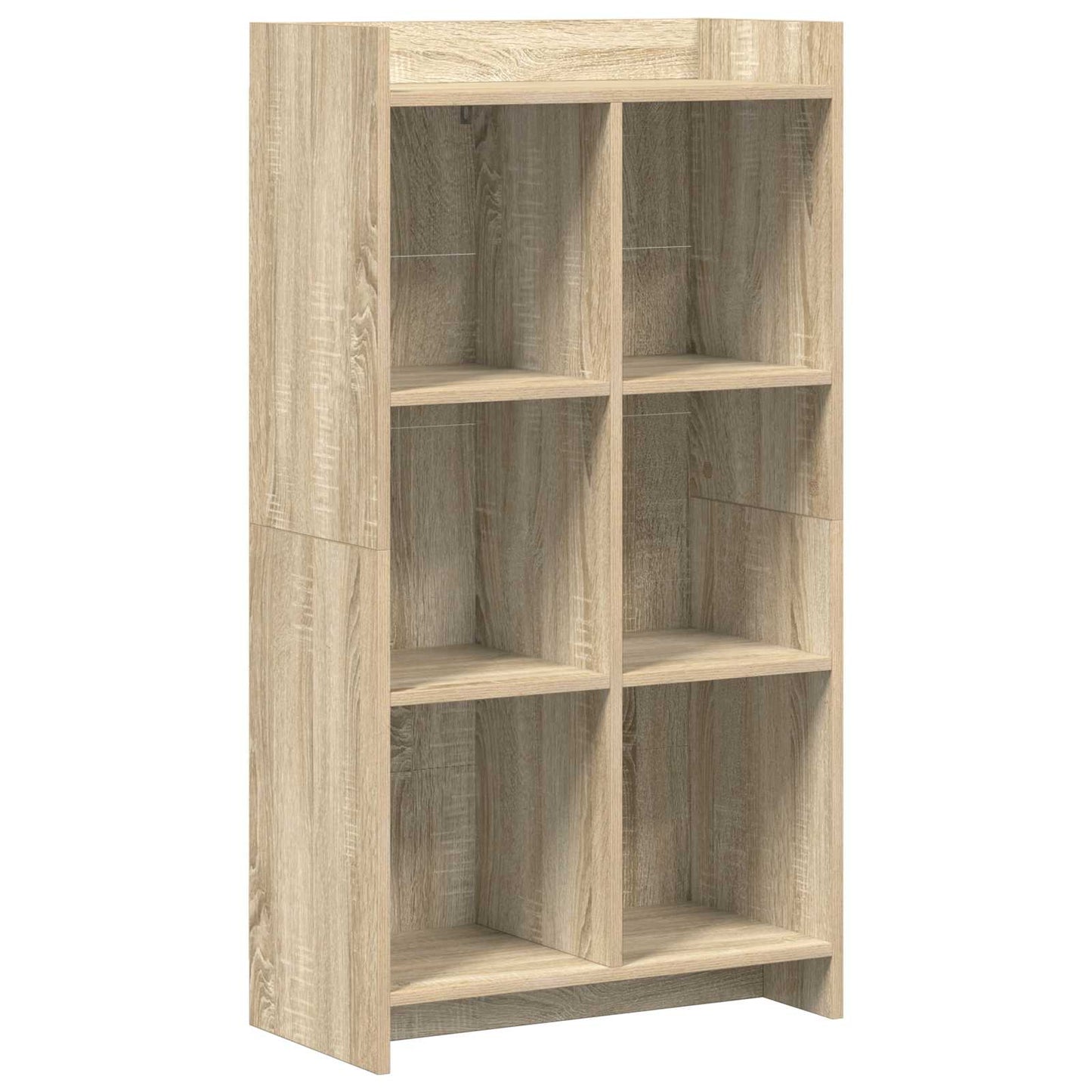 Könyvszekrény Sonoma Tölgy 59 x 30 x 111 cm Szerelt Fa