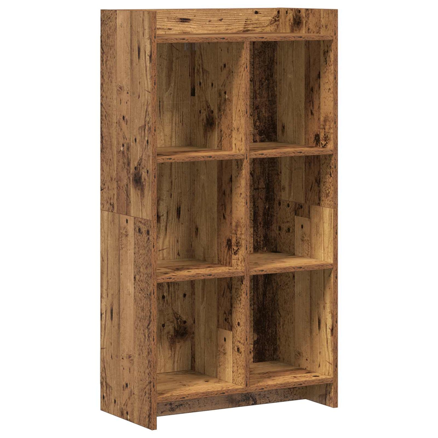 Könyvszekrény Antik Fa 59 x 30 x 111 cm Szerelt Fa