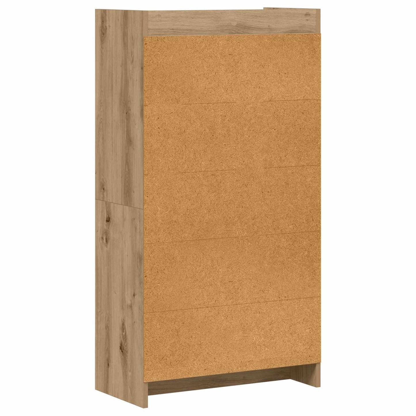 Könyvszekrény 6 szintes 59 x 30 x 111 cm Szerelt Fa