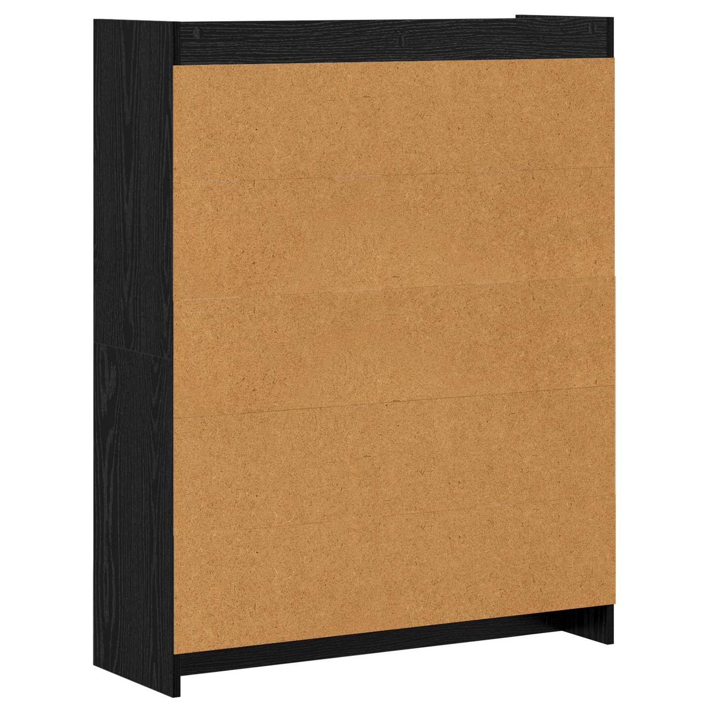Könyvszekrény Fekete Tölgy 87,5 x 30 x 111 cm Szerelt Fa