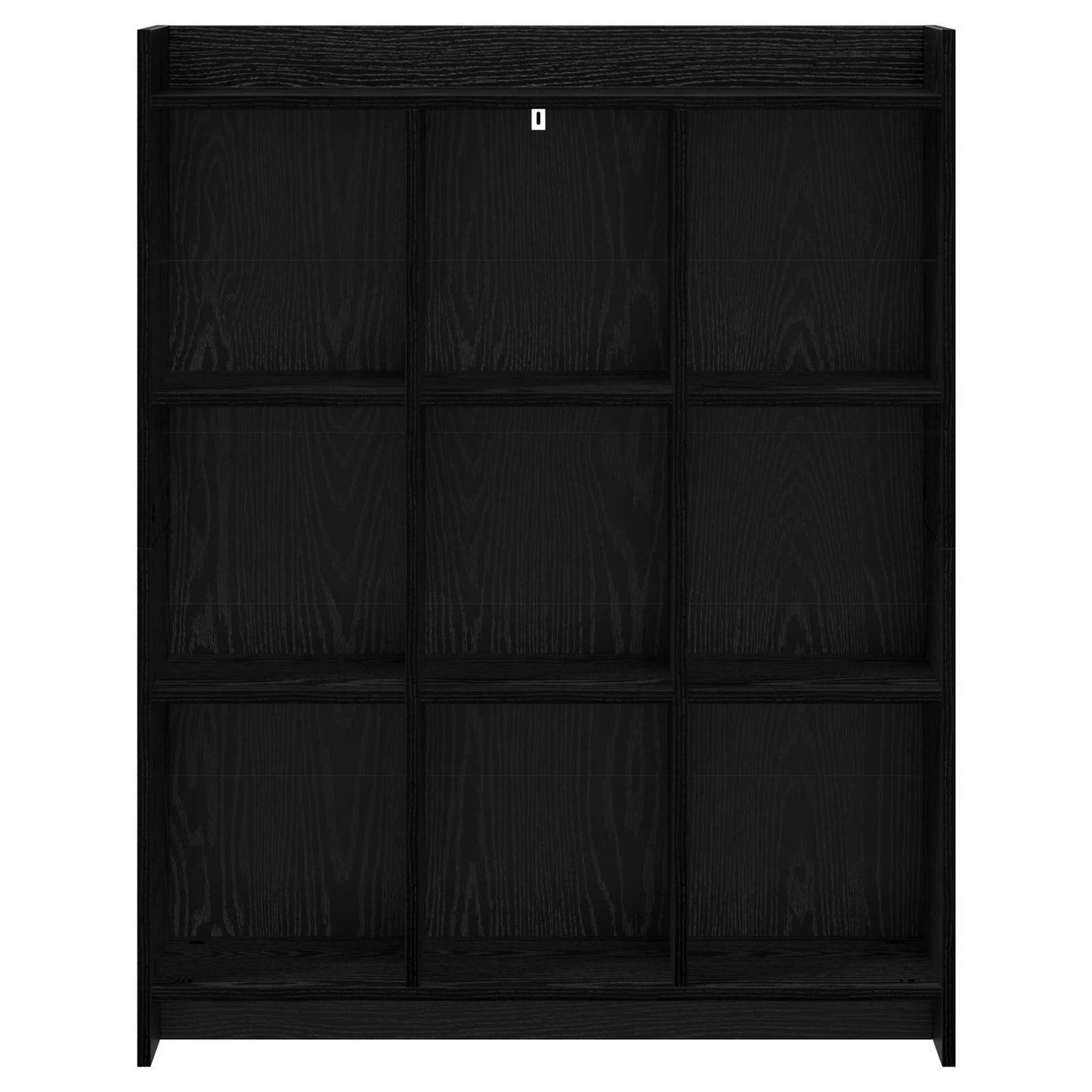 Könyvszekrény Fekete Tölgy 87,5 x 30 x 111 cm Szerelt Fa