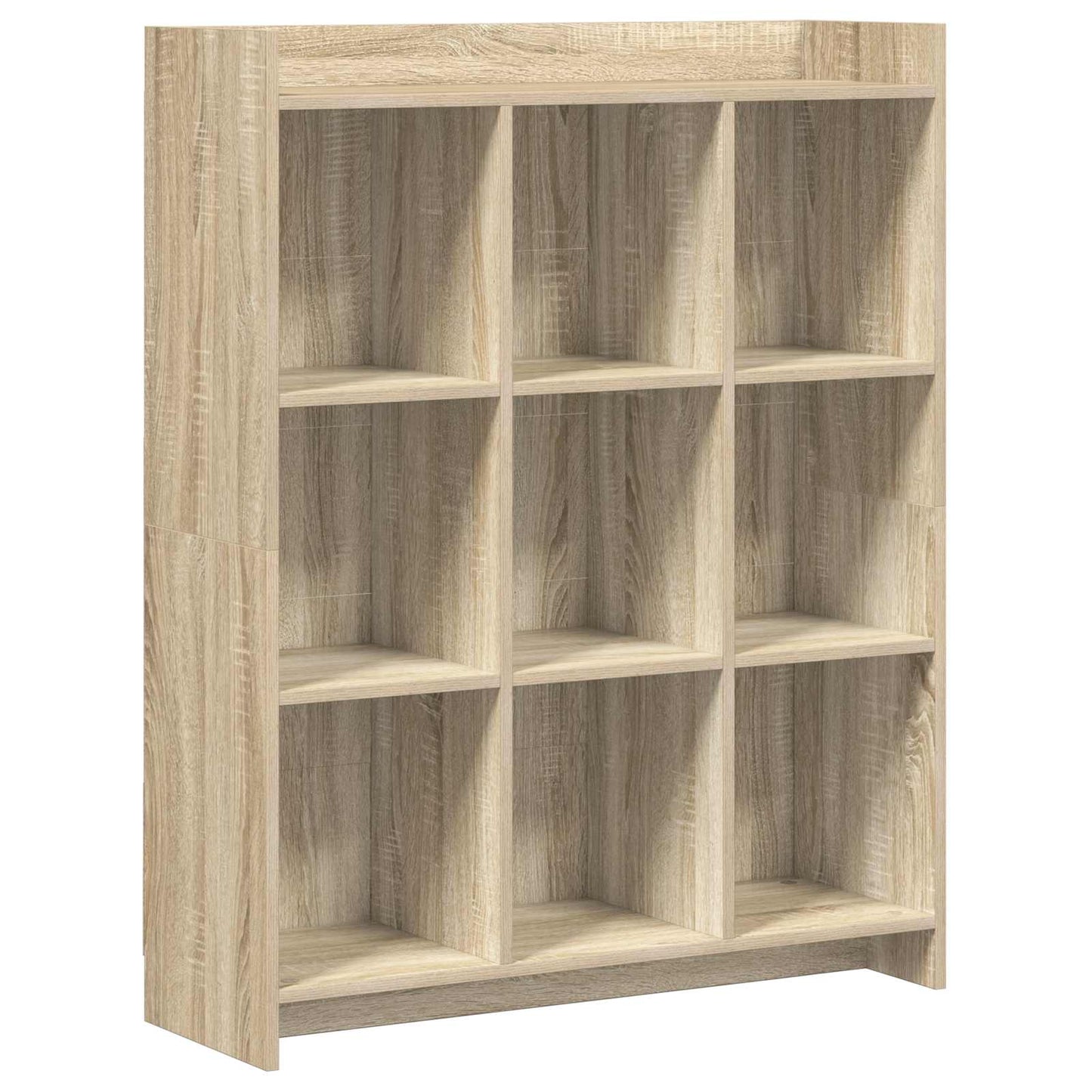 Könyvszekrény Sonoma Tölgy 87,5 x 30 x 111 cm Szerelt Fa