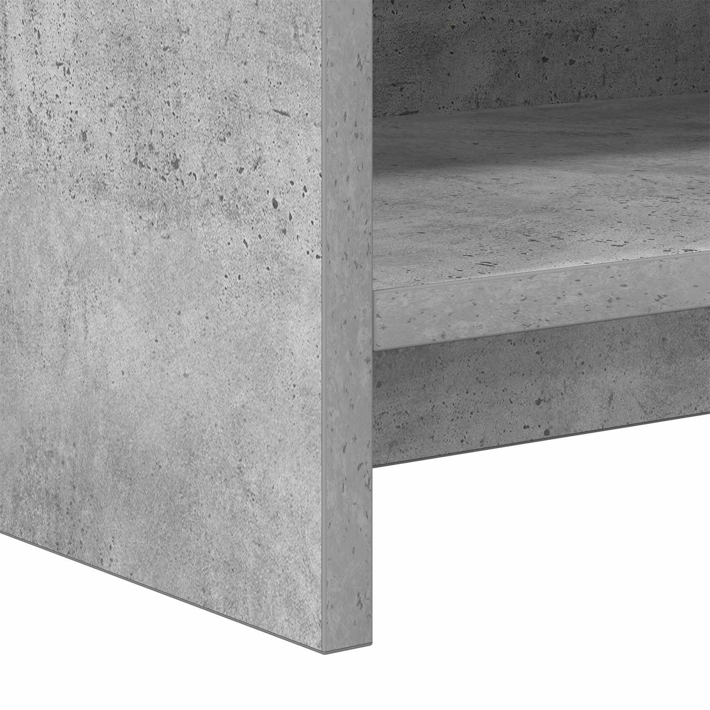 Könyvszekrény Beton Szürke 87,5 x 30 x 111 cm Szerelt Fa